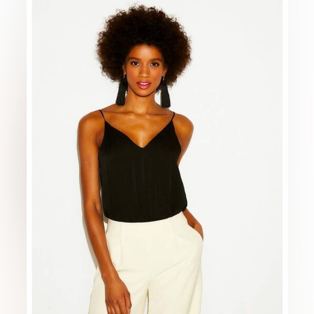 NWT Express Cropped Criss Cross Back Double Spaghetti Strap Crop Top Extra Small